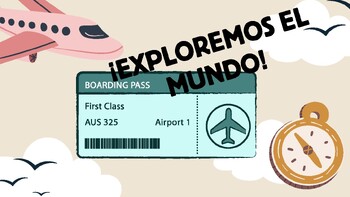 Preview of Travel Project / Presentation (Spanish)