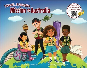 Preview of Travel Rangers: Mission to Australia - Picture Book Teaching Kids About AU