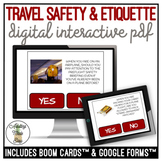 Travel & Safety Etiquette Digital Activity