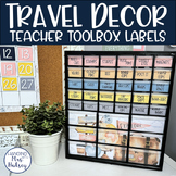 Travel Teacher Toolbox Labels