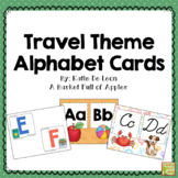 Travel Theme Alphabet Cards