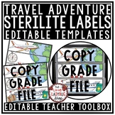 Travel Theme Classroom Decor: Teacher Mailbox 3 Drawer Ste