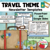 Travel Theme Newsletter Templates
