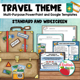 Travel Theme PowerPoint and Google Templates