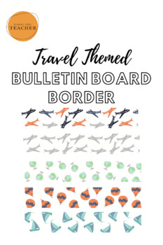 travel bulletin board border