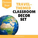 Travel-Themed Classroom Decor Set
