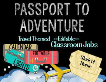travel themed classroom jobs