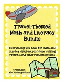 Travel-Themed Literacy and Math Bundle