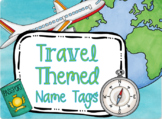 Travel Themed Name Tags