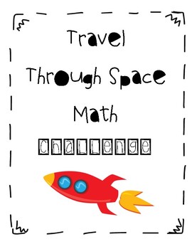Preview of Travel Through Space Math Challenge