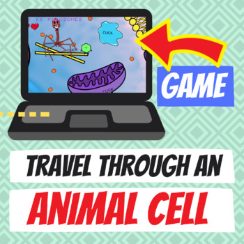 Preview of Travel Through an ANIMAL CELL & Learn the Different ORGANELLES  GAME!!!!!