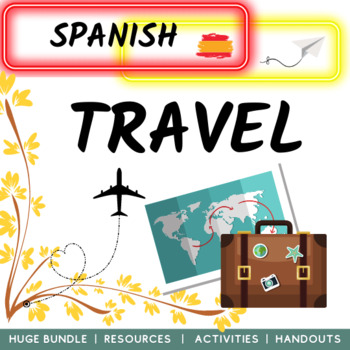 Preview of Travel and Holidays Spanish Bundle