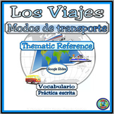 Travel and Transportation Vocabulary Thematic Reference fo