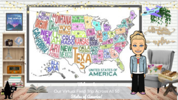 Preview of Travel the 50 States: Resources & Activities