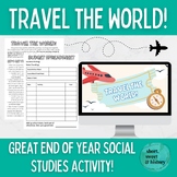 Travel the World! Plan a Summer Trip - End of Year Social 