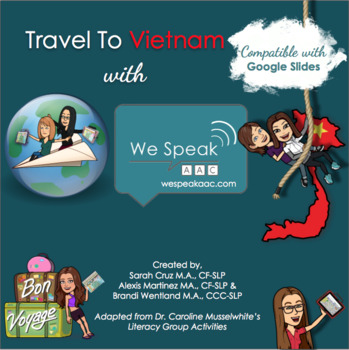 Preview of Travel to Vietnam: Template for Social Groups & Literacy Skills (Google Slides)