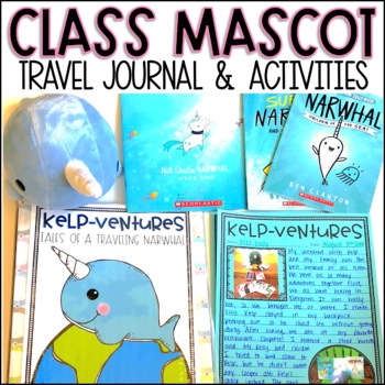 Preview of Traveling Class Mascot with Traveling Journal | Classroom Community Builder