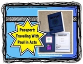 Traveling With the Apostle Paul in the Book of Acts Passport