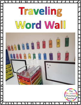 Preview of Traveling Word Wall FREEBIE