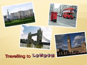Preview of Travelling to London - themed PPT
