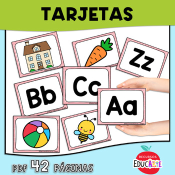 Tarjetas del abecedario para remarcar y practicar — Mamá de Teo, Adaptaciones