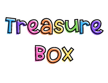 classroom treasure box clip art