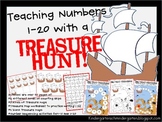 Treasure Hunt: Teaching Numbers 1-20