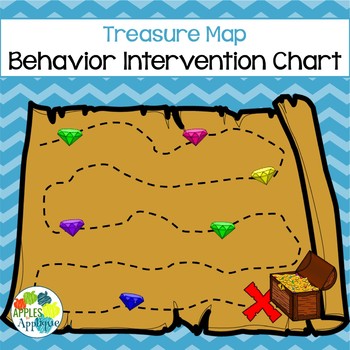 Treasure Map Behavior Intervention Chart By Apples To Applique Tpt