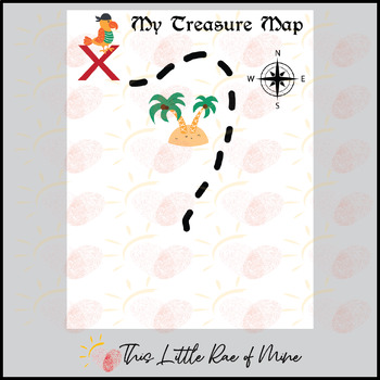 Printable Pirate Treasure Map Pirate Craft For Kids [Download]