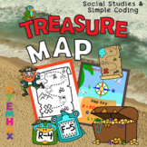 Treasure Map for Social Studies and Simple Coding Skills