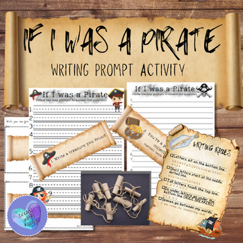 Preview of A Pirates Quest for Handwriting, Fine Motor, and Creative Writing Improvement