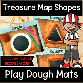 Preview of Treasure Maps for Kids | Shapes for Preschoolers