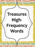 Treasures Curriculum High-Frequency Words (Grade 1)