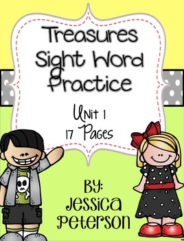 treasure sight word kindergarten list