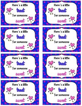 Treat Tag, Teacher Tag, Snack tag by Learn Laugh Teach | TPT