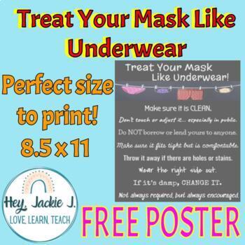 Underpants Class Book with Sight Words | Underwear Vocabulary Posters