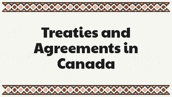 Preview of Treaties in Canada