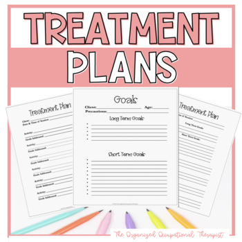 Preview of Treatment Plans for Occupational Therapy