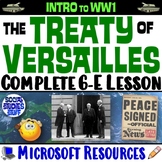 Treaty of Versailles Ends WWI 6-E Lesson | Effects of Worl