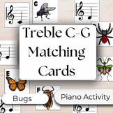 Treble C-G Matching Cards - Bugs