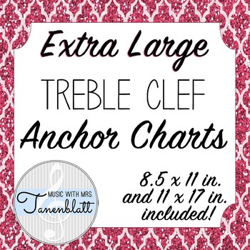 Treble Clef Chart