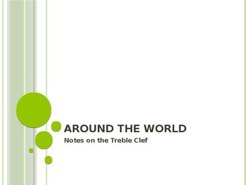 Preview of Treble Clef "Around the World" Game