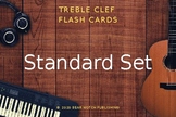 Treble Clef Flash Cards (Standard Set - Powerpoint)