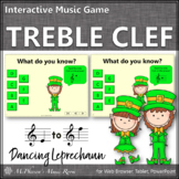 St. Patrick's Day Music Treble Clef Notes Interactive Musi