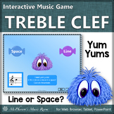Treble Clef Interactive Elementary Music Game Activity Lin