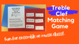 Treble Clef Matching Game - Ensemble/General Music Partner