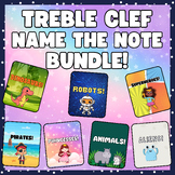 Treble Clef Name the Note Bundle for Google Slides! Prince