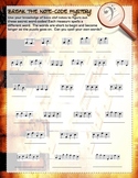 Bass Clef Note Code