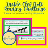 Treble Clef Note Reading Challenge