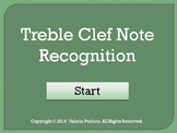 Treble Clef Note Recognition Interactive Game